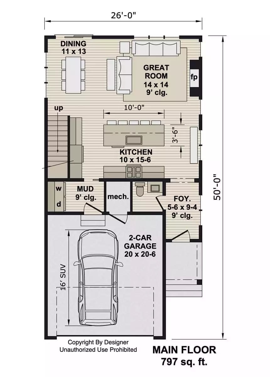 Floor Plan - Main Floor