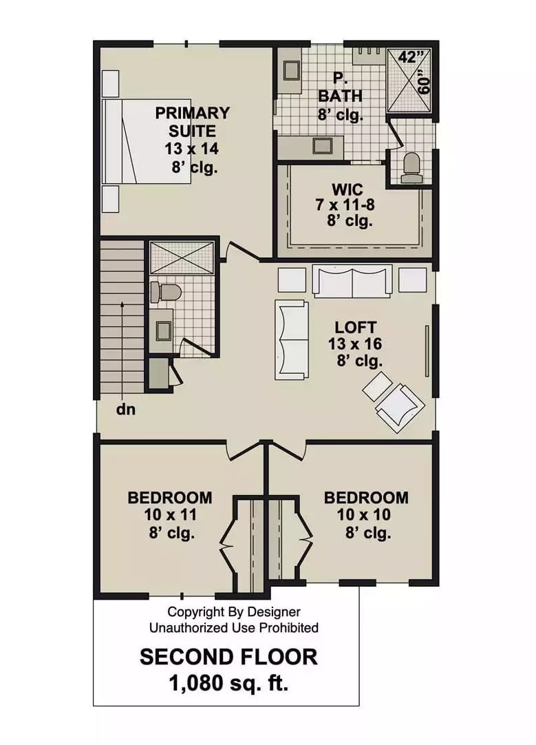 Floor Plan - Second Floor