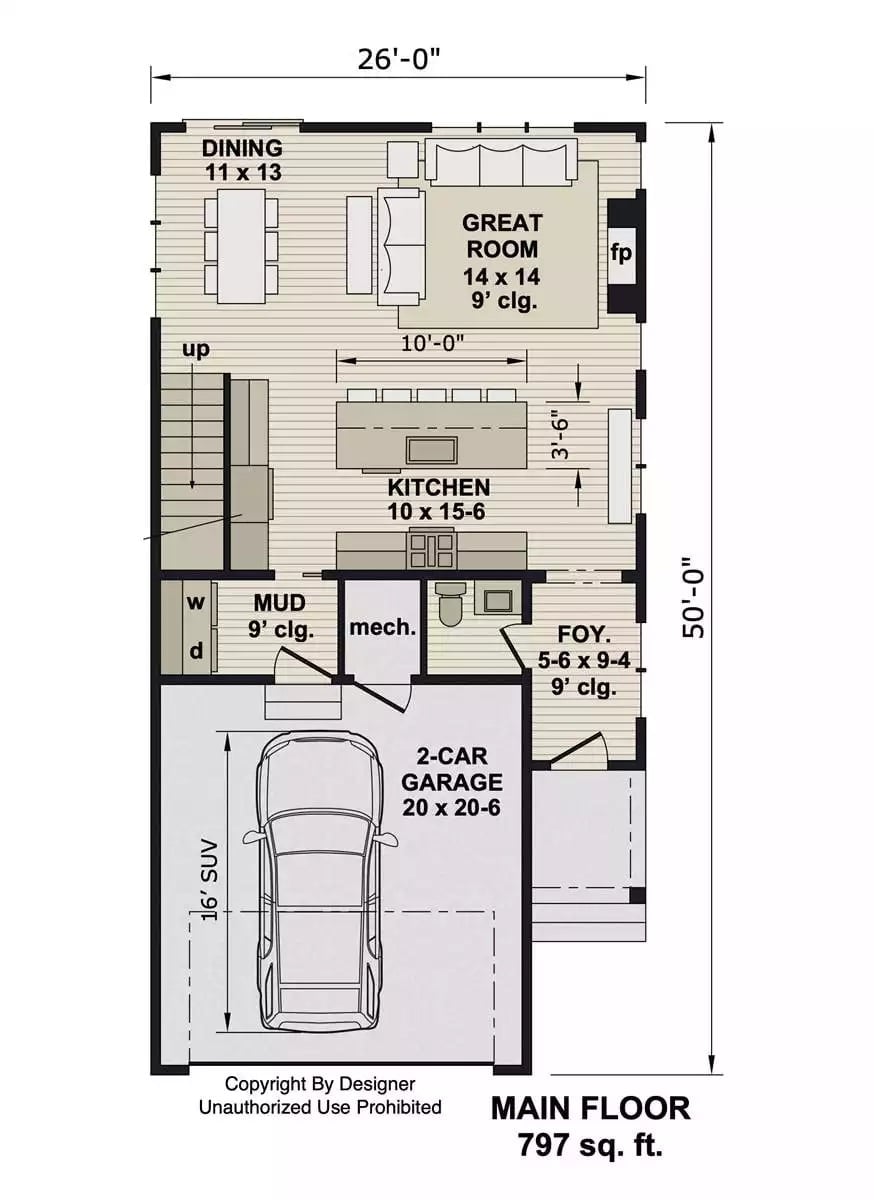 Floor Plan - Main Floor