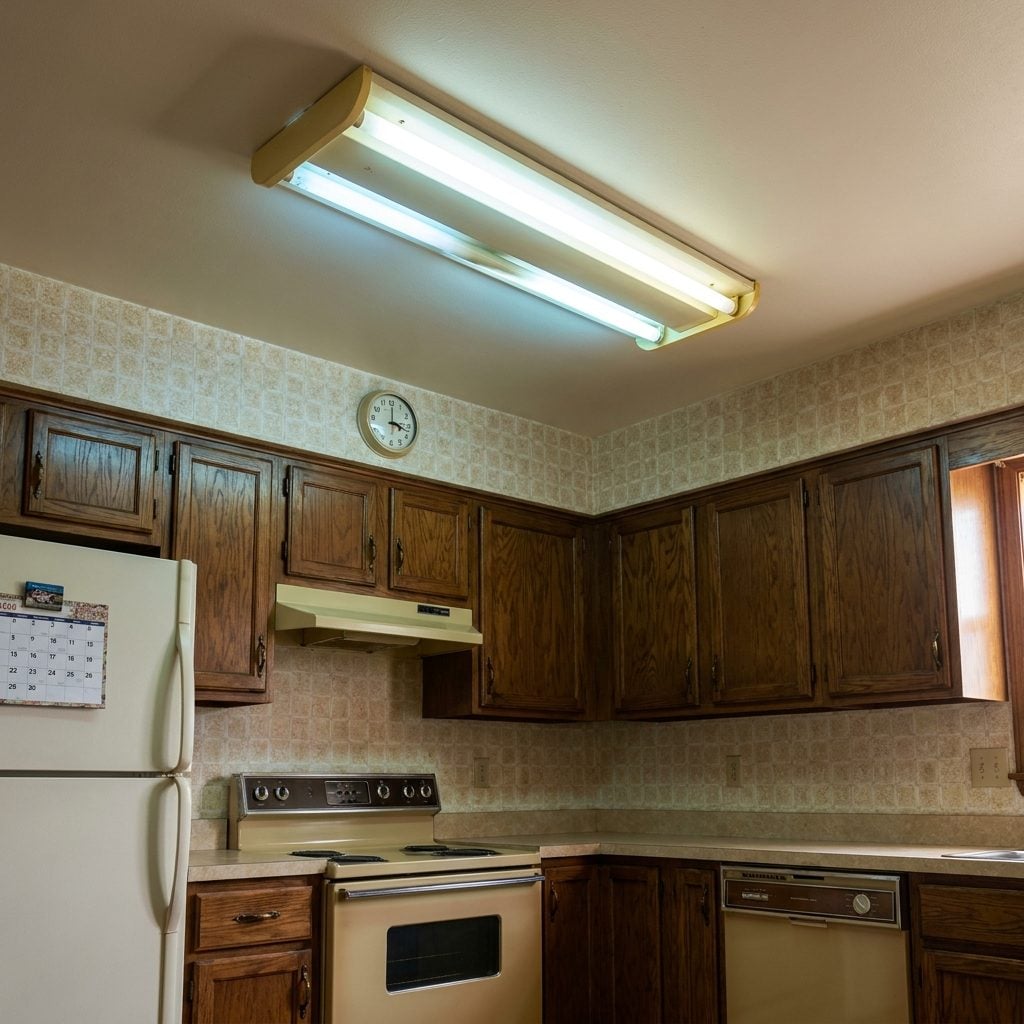 The Overhead Fluorescent Light That Took Three Full Seconds to Flicker On