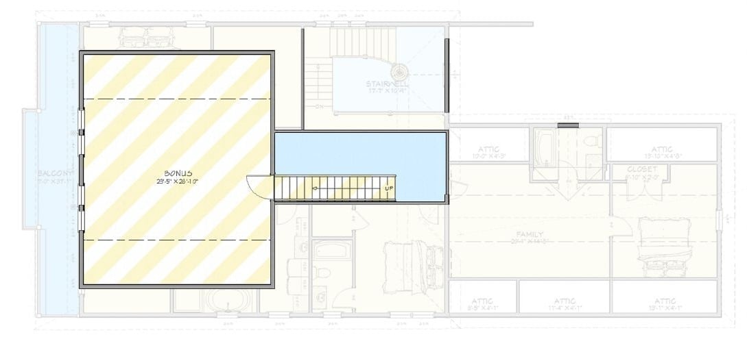 Floor Plan - Bonus