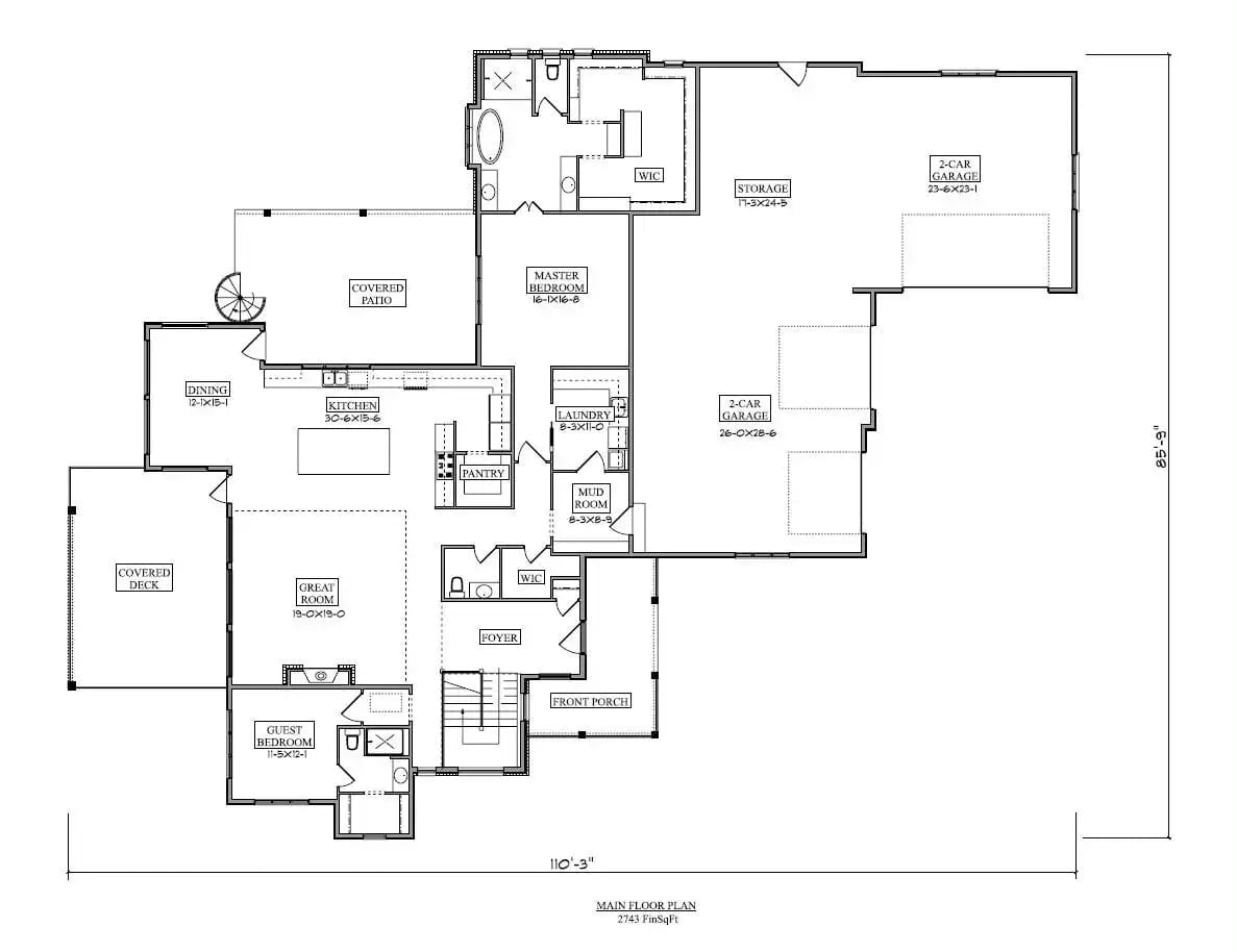 Floor Plan - Main Floor