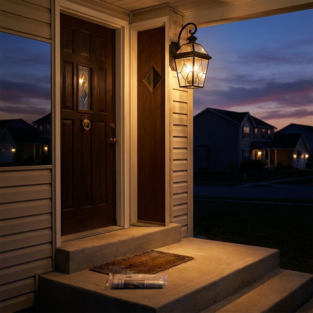 The Porch Light Left On From 3 PM Until Somebody Got Home
