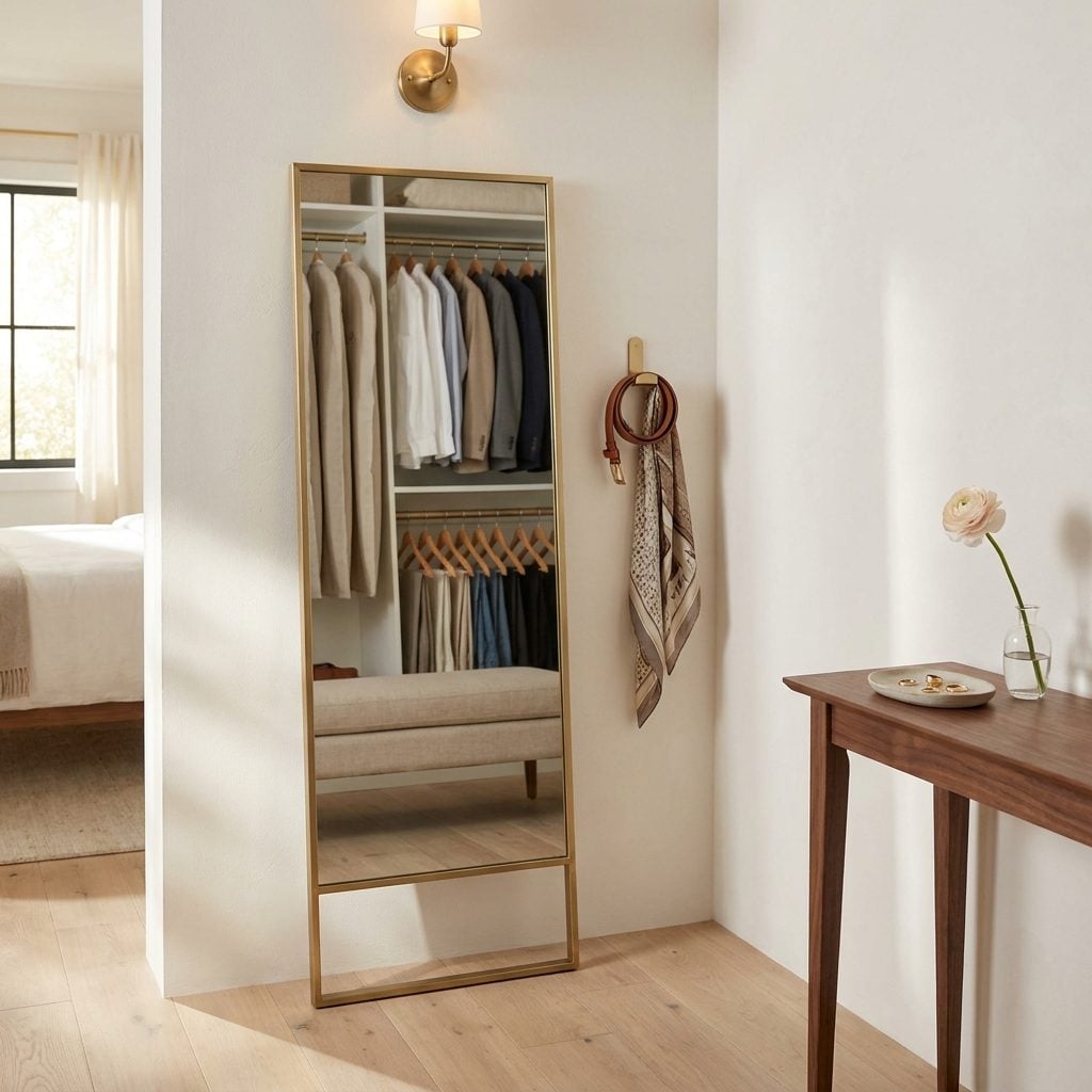 Putting Mirrors at the Back of the Closet Instead of Where You Actually Get Dressed