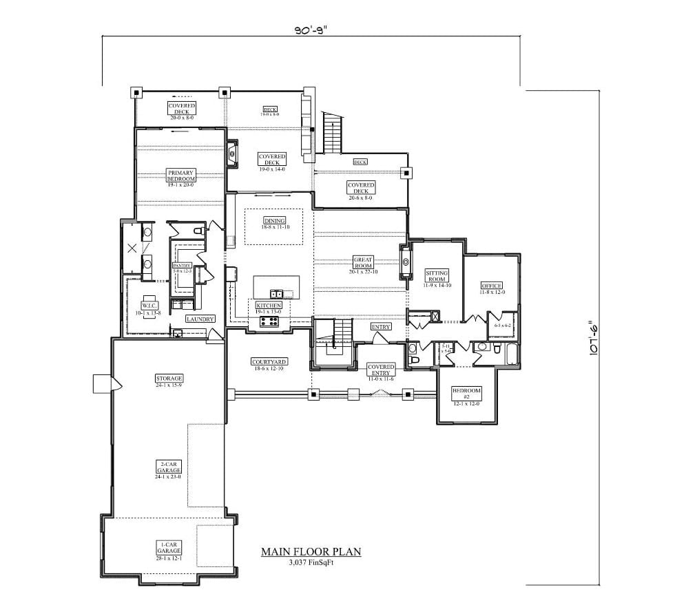 Floor Plan - Main Floor