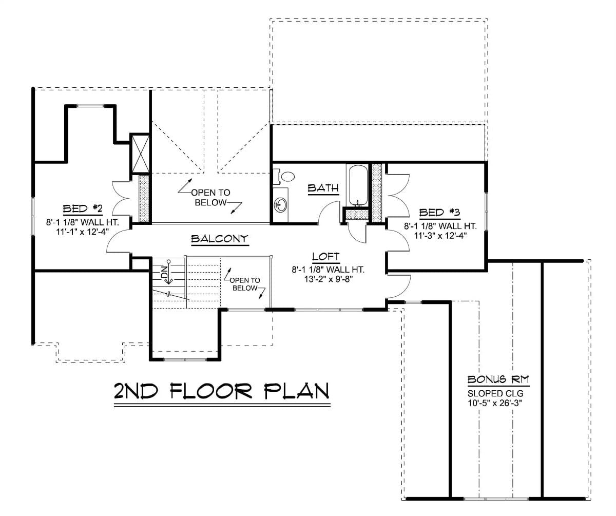 Floor Plan - Second Floor