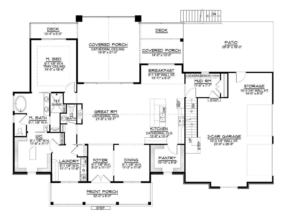 Floor Plan - Main Floor