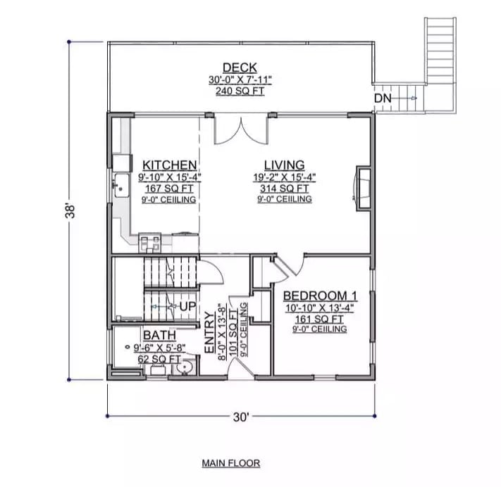 Floor Plan - Silverthrush Lane 2-Bedroom Country-Style with Walkout Basement Designed for Couples Who Want a Home That Feels Like Vacation