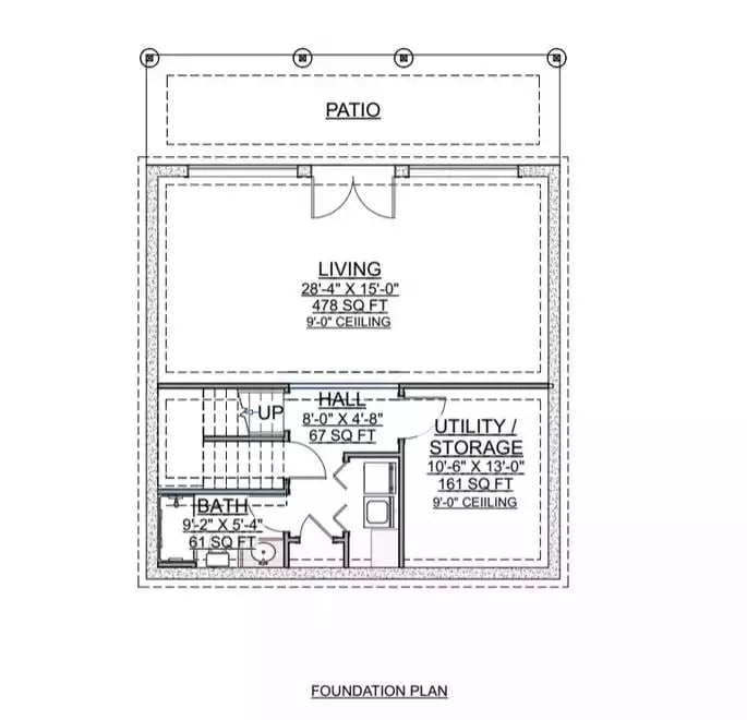 Floor Plan 3 - Silverthrush Lane 2-Bedroom Country-Style with Walkout Basement Designed for Couples Who Want a Home That Feels Like Vacation