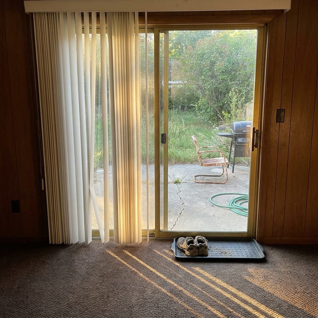 The Sliding Glass Door to the Backyard That Made the Basement Feel Like Its Own Apartment