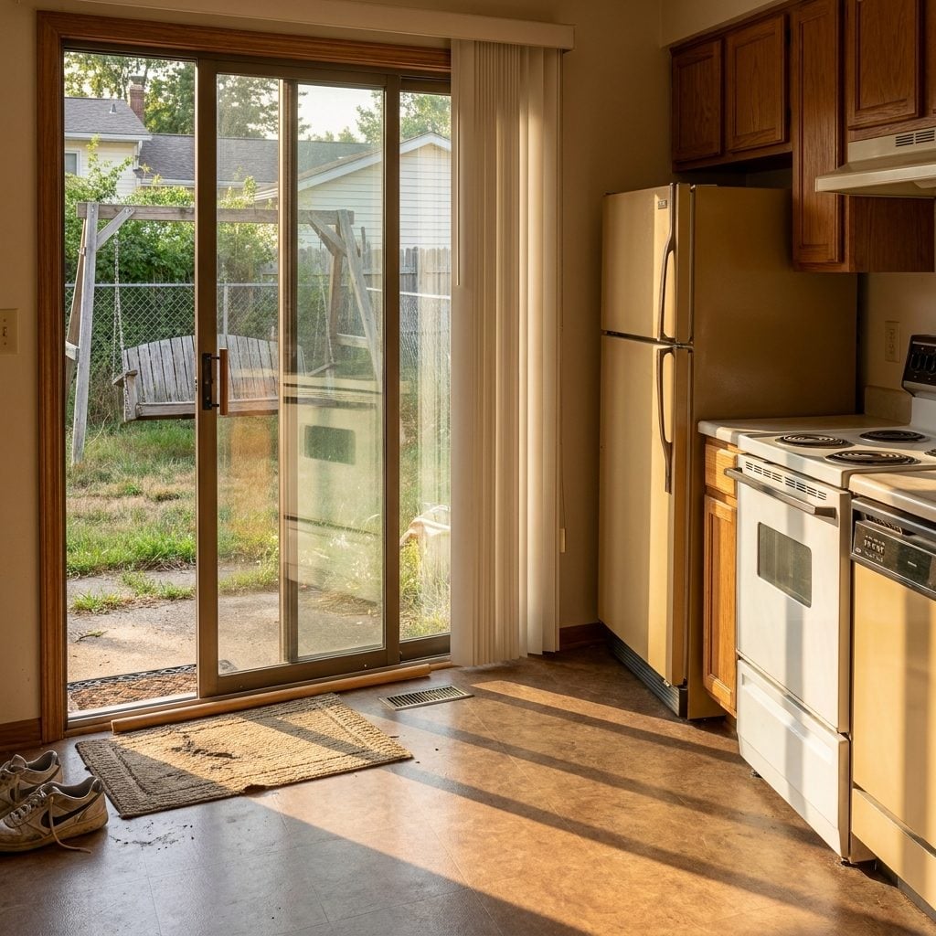The Sliding Glass Door to the Backyard That Was Never Actually Locked