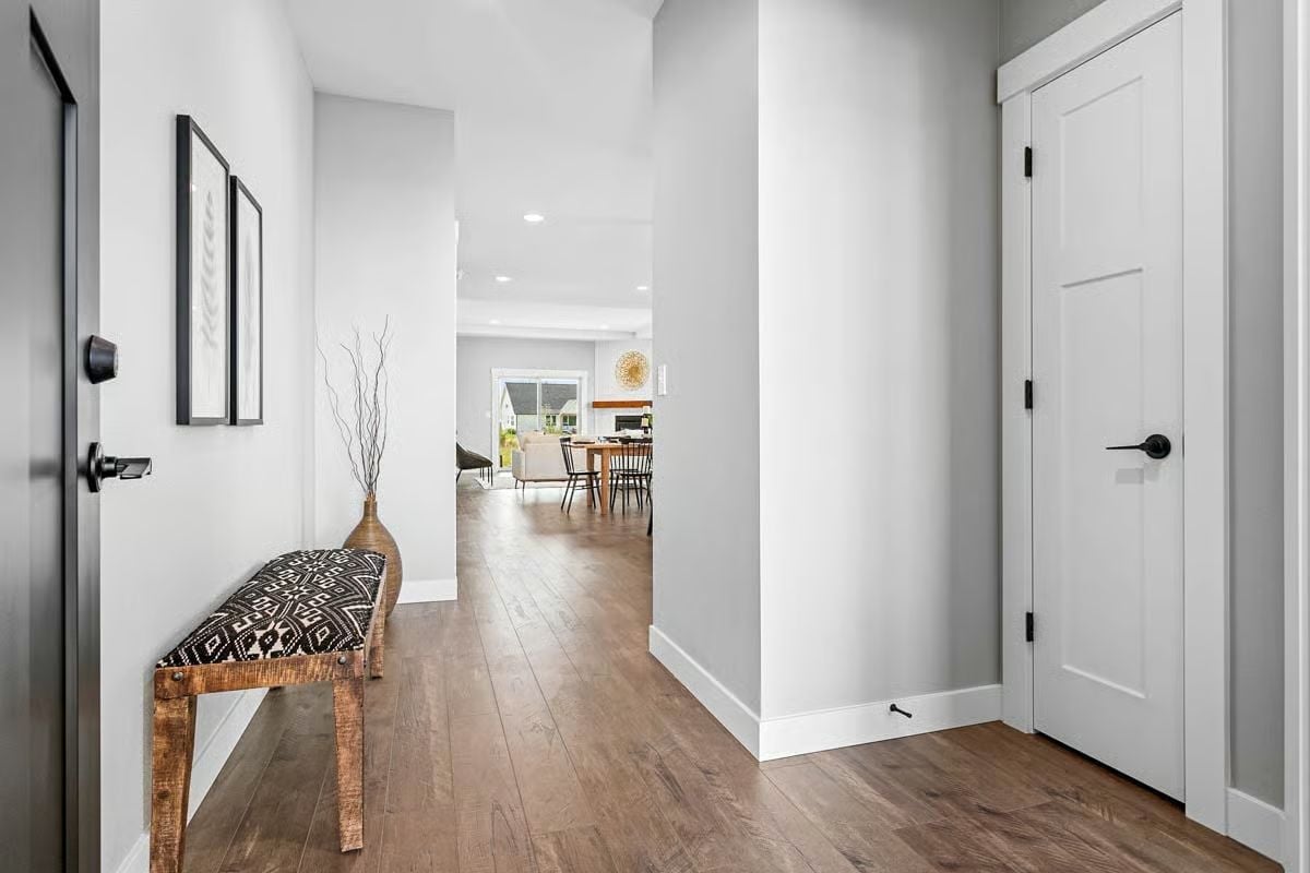 Warm Wood Floors Pull You Straight Into the Heart of the Home