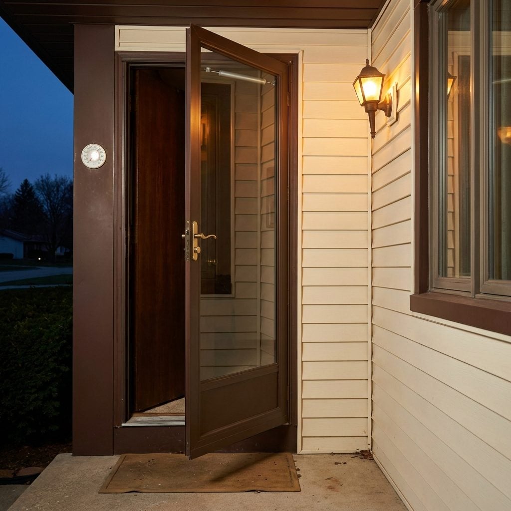 The Storm Door With the Pneumatic Closer That Hissed Like a Disappointed Parent