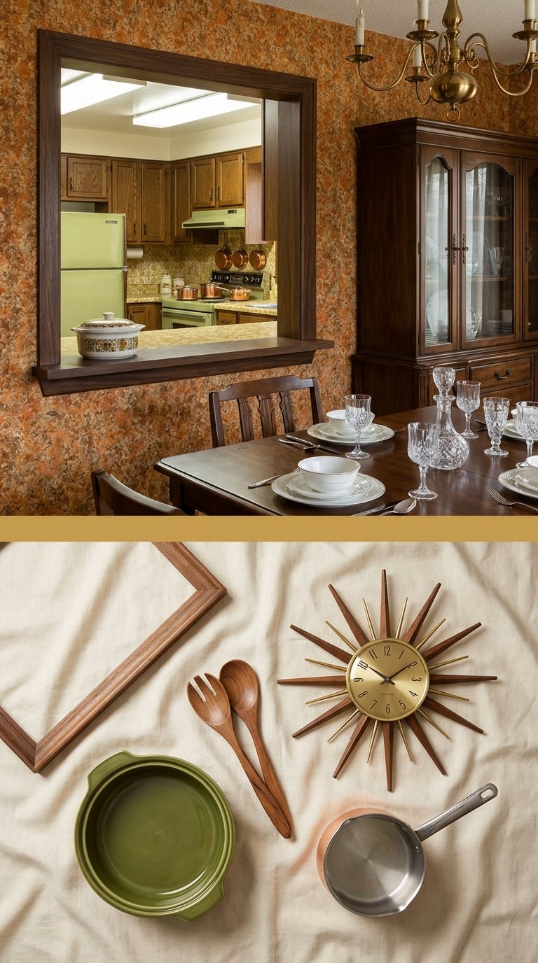 The Pass-Through Window to the Kitchen That Framed Mom Like a Portrait