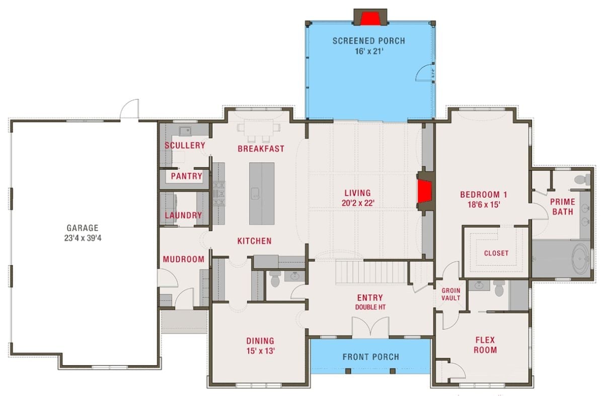 Floor Plan - Main Floor