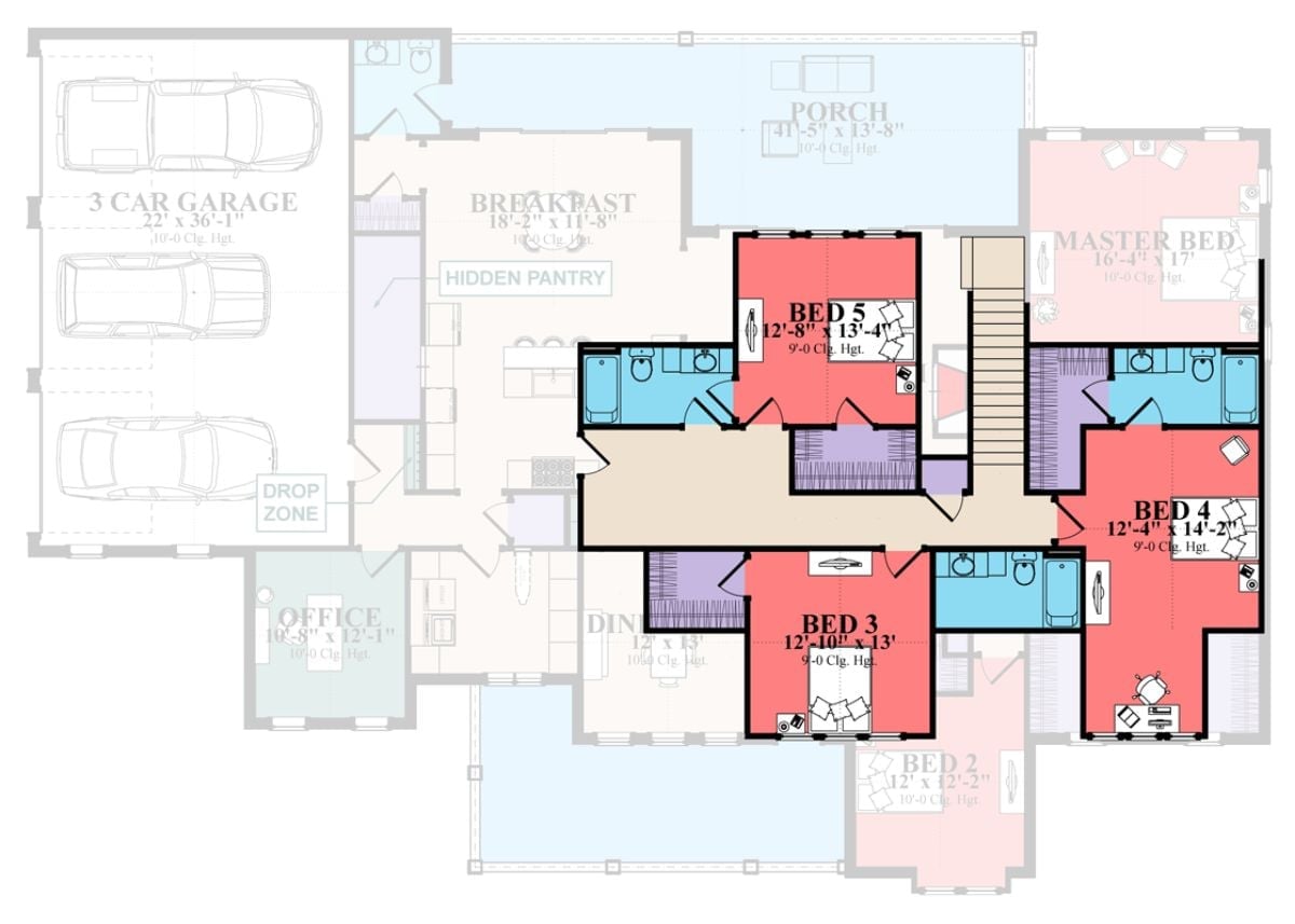 Floor Plan - Second Floor