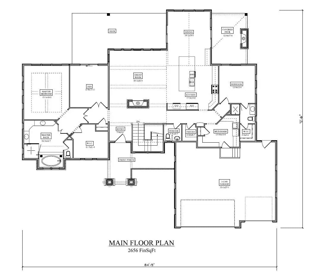 Floor Plan - Main Floor