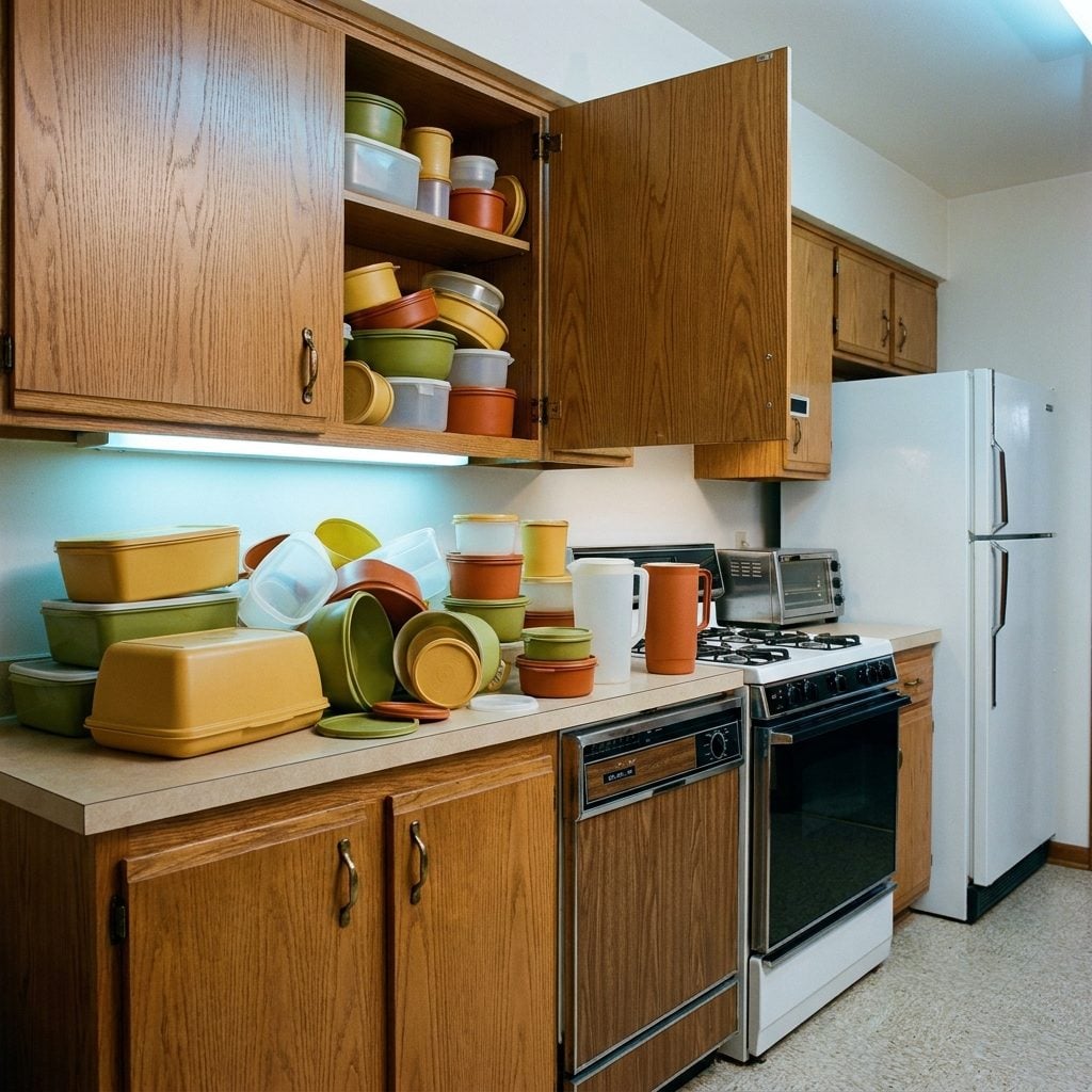 The Tupperware Cabinet That Required an Engineering Degree to Open