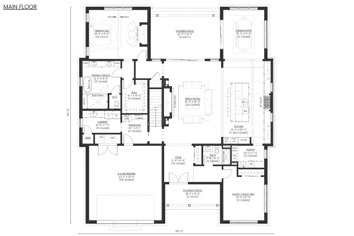 Floor Plan - Main Floor
