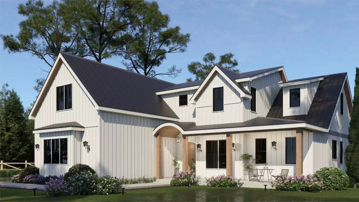 Wharf Crescent 3-Bedroom Modern Farmhouse with Bonus Room Designed for Families Who Outgrew Their Starter Home Three Years Ago (Floor Plan)