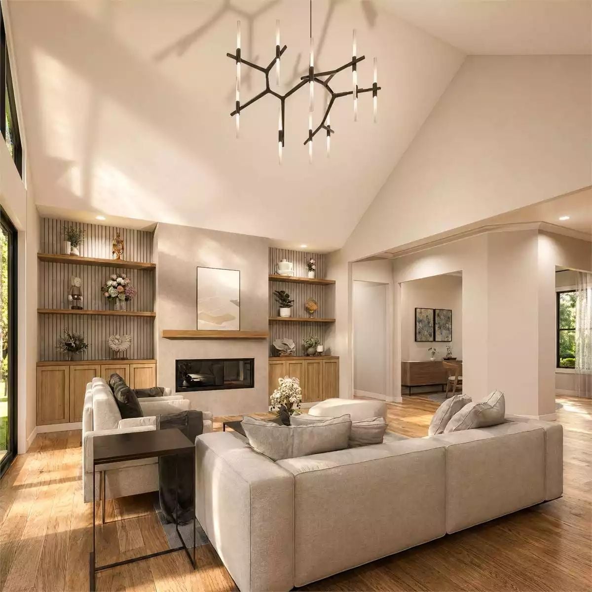 Branch Chandelier Steals the Room Before You Notice Anything Else