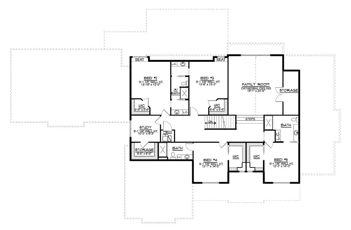 Floor Plan - Second Floor