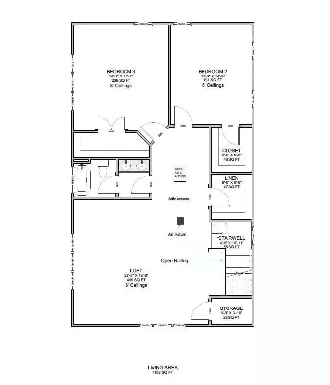 Floor Plan - Second Floor
