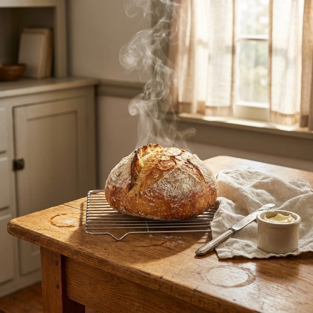 Why Bread Cooling on a Wire Rack Triggers a Calm Your Rational Mind Can't Explain