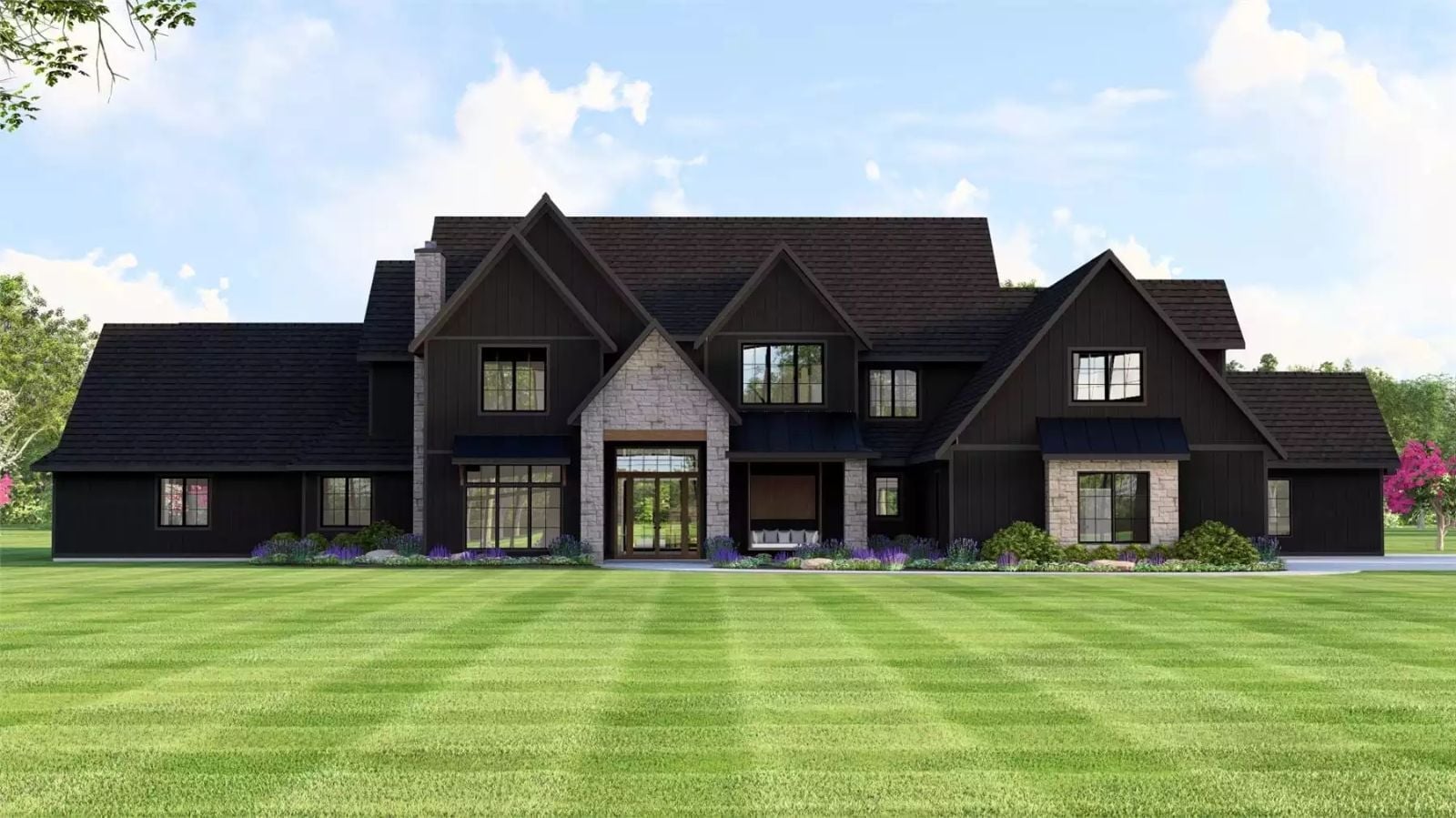 Woodville Avenue 4-Bedroom Craftsman with Bonus Room Designed for Families with Teenagers Who Need Their Own Wing (Floor Plan)