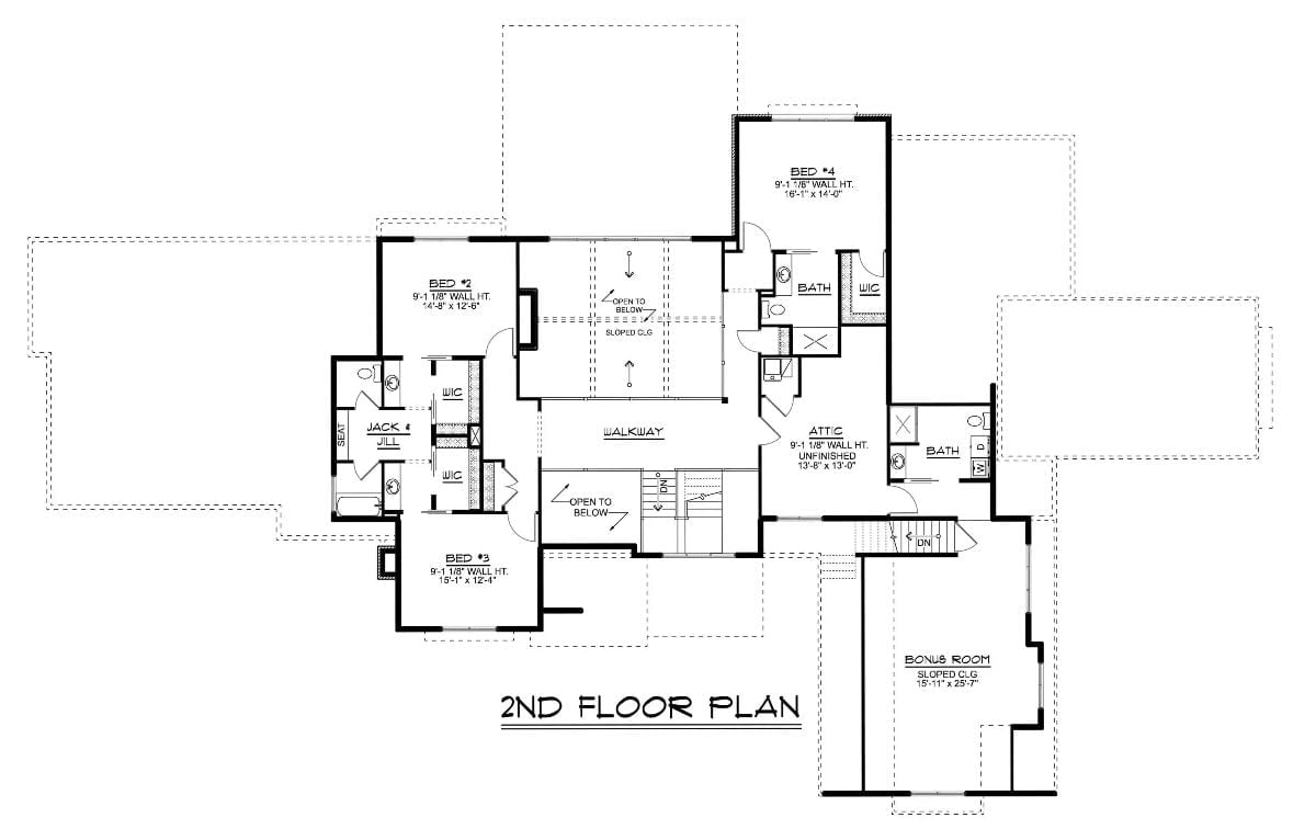 Floor Plan - Second Floor
