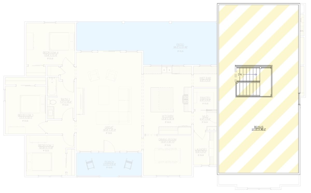Floor Plan - Bonus