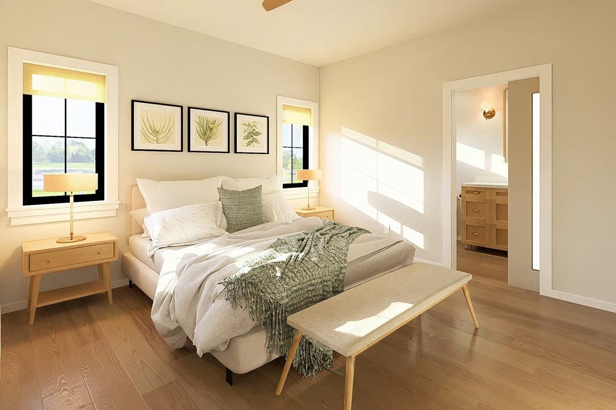 Botanical Prints and Natural Wood Make the Quiet Case for Restraint
