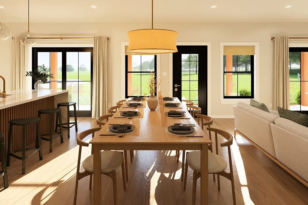 Long Table Energy With Room Enough to Actually Seat Everyone