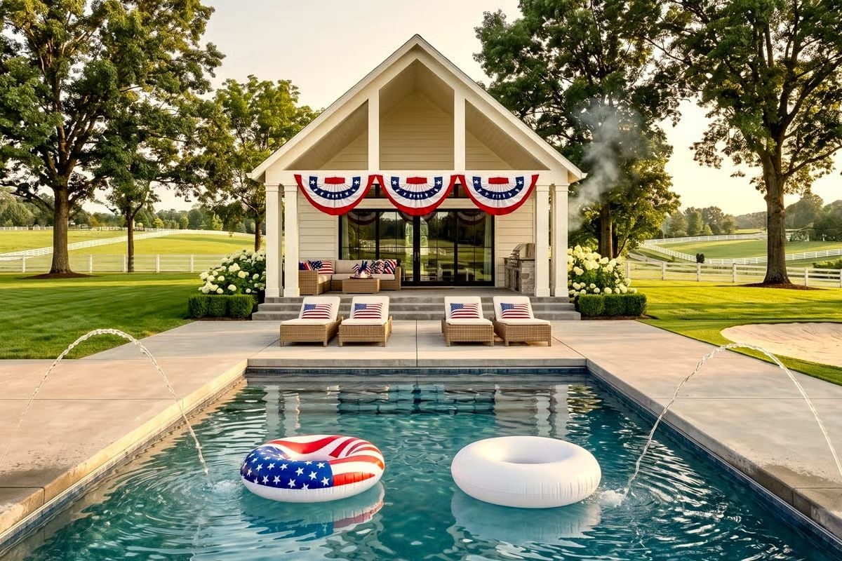 Red, White, and Proof That Your Backyard Isn't Even Close