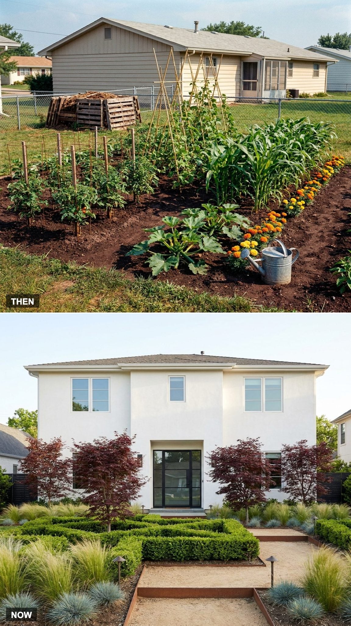 3. The Vegetable Garden Got Replaced by Something You Cannot Eat