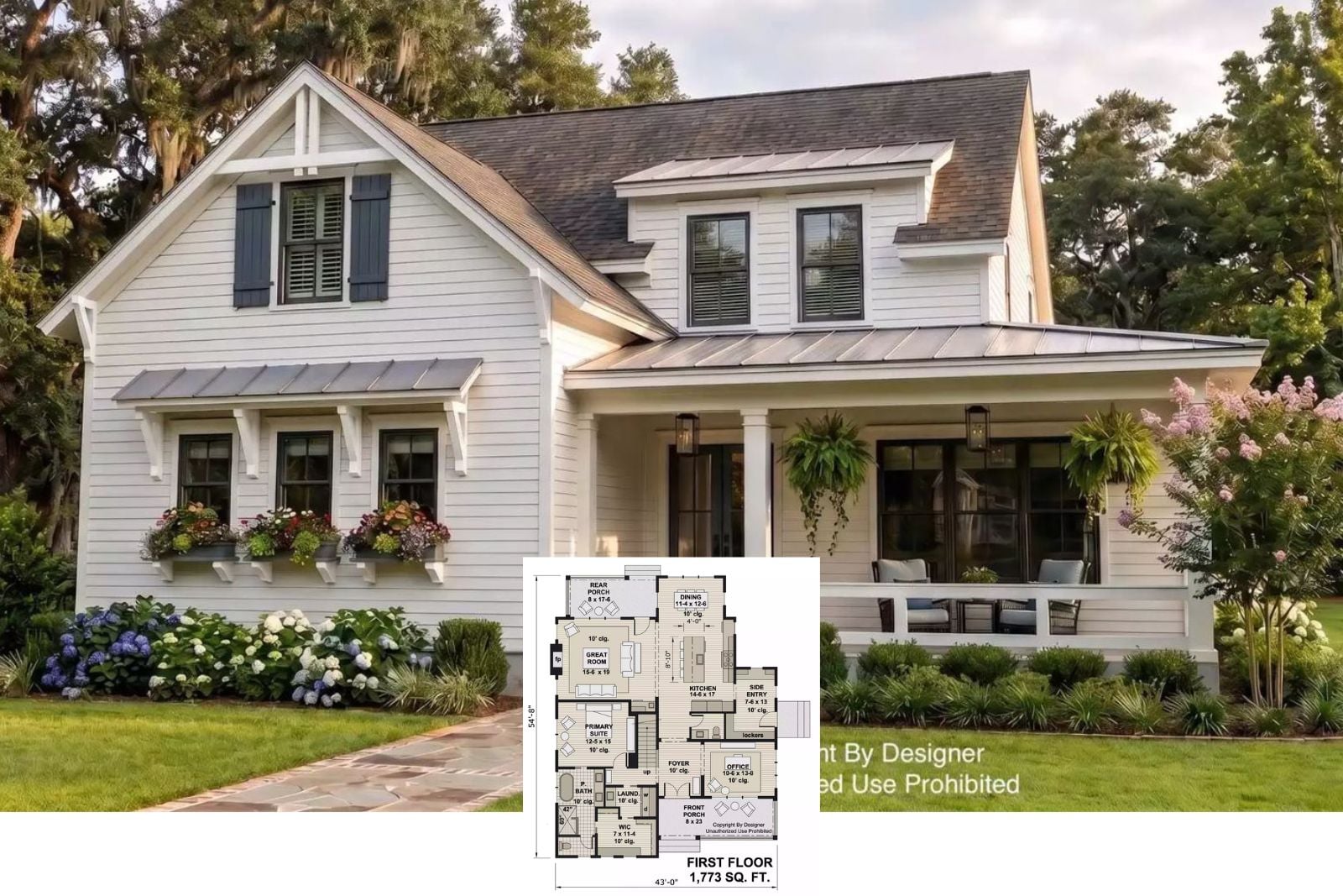 Belmont Gardens 4-Bedroom Modern Farmhouse Layout with Loft (2,759 Sq. Ft. Floor Plan)