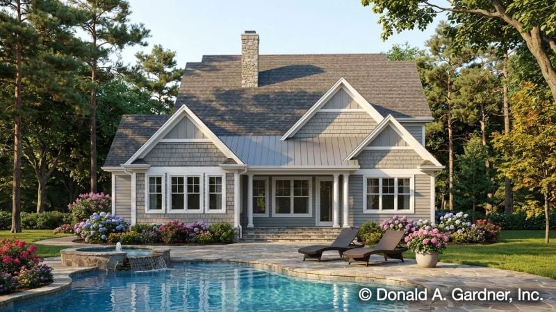 Shingle-Style Cottage Proves Poolside Living Doesn't Require a McMansion