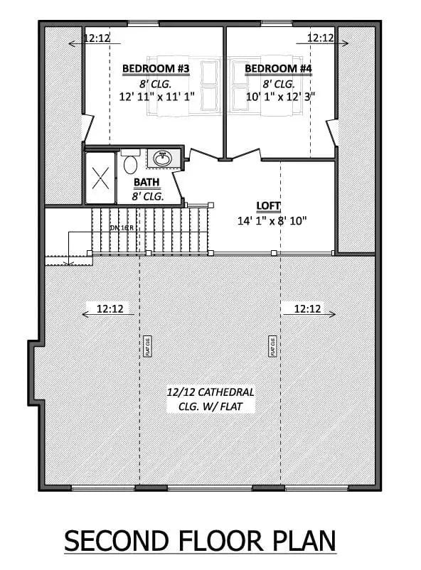 Floor Plan - Second Floor