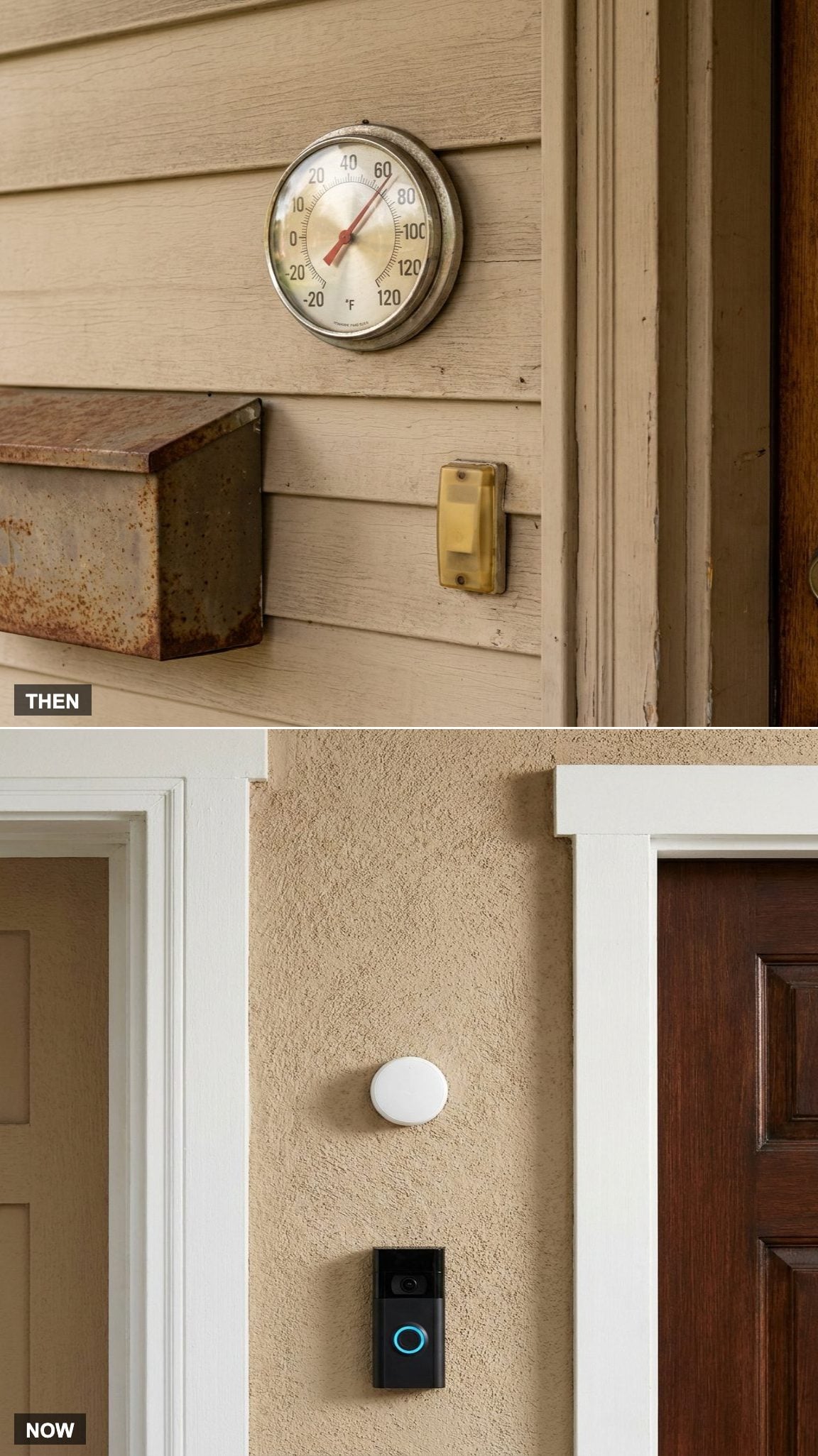 The Analog Thermometer vs. Smart Outdoor Sensors