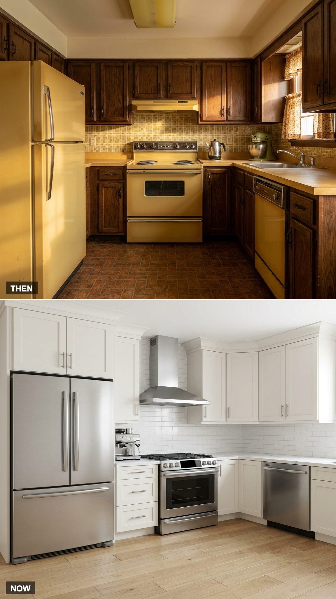 The Appliance Color: Harvest Gold Gives Way to Brushed Steel