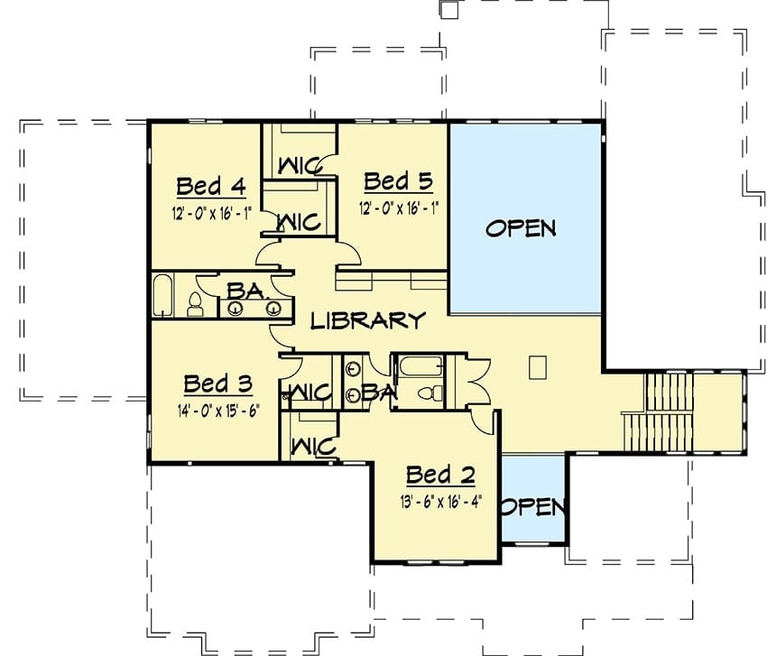 Floor Plan - Second Floor