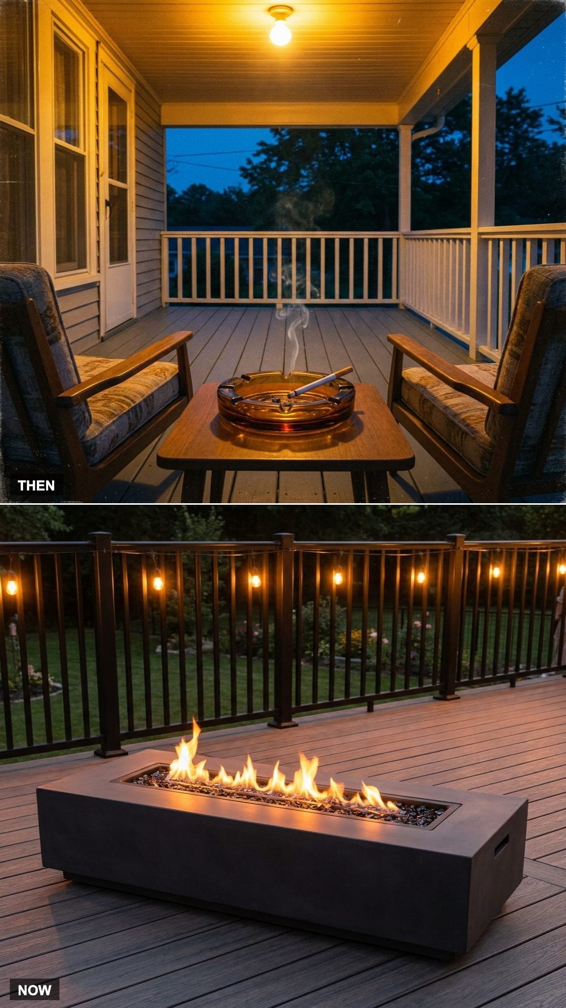 Ashtrays on the Porch vs. Fire Tables