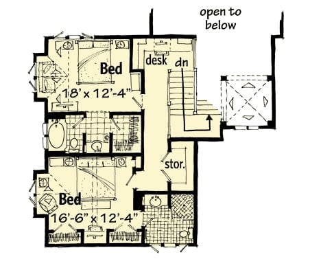Floor Plan - Second Floor