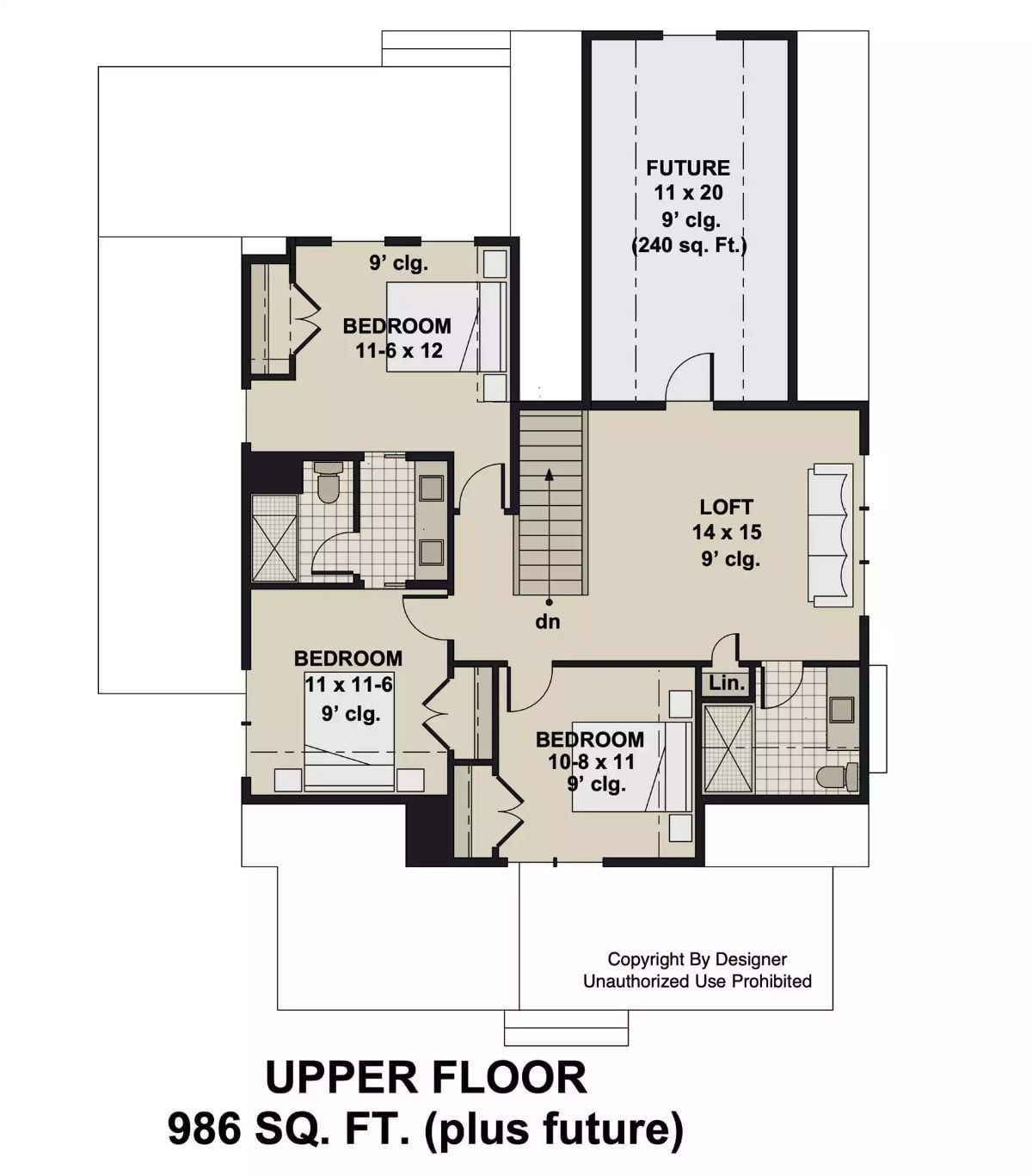 Floor Plan - Second Floor