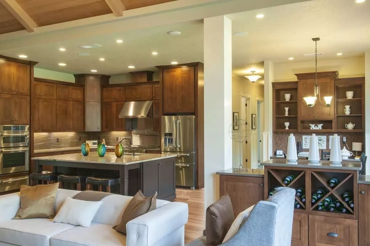 Wine Storage Built Into the Wall and a Kitchen That Earns Every Square Foot