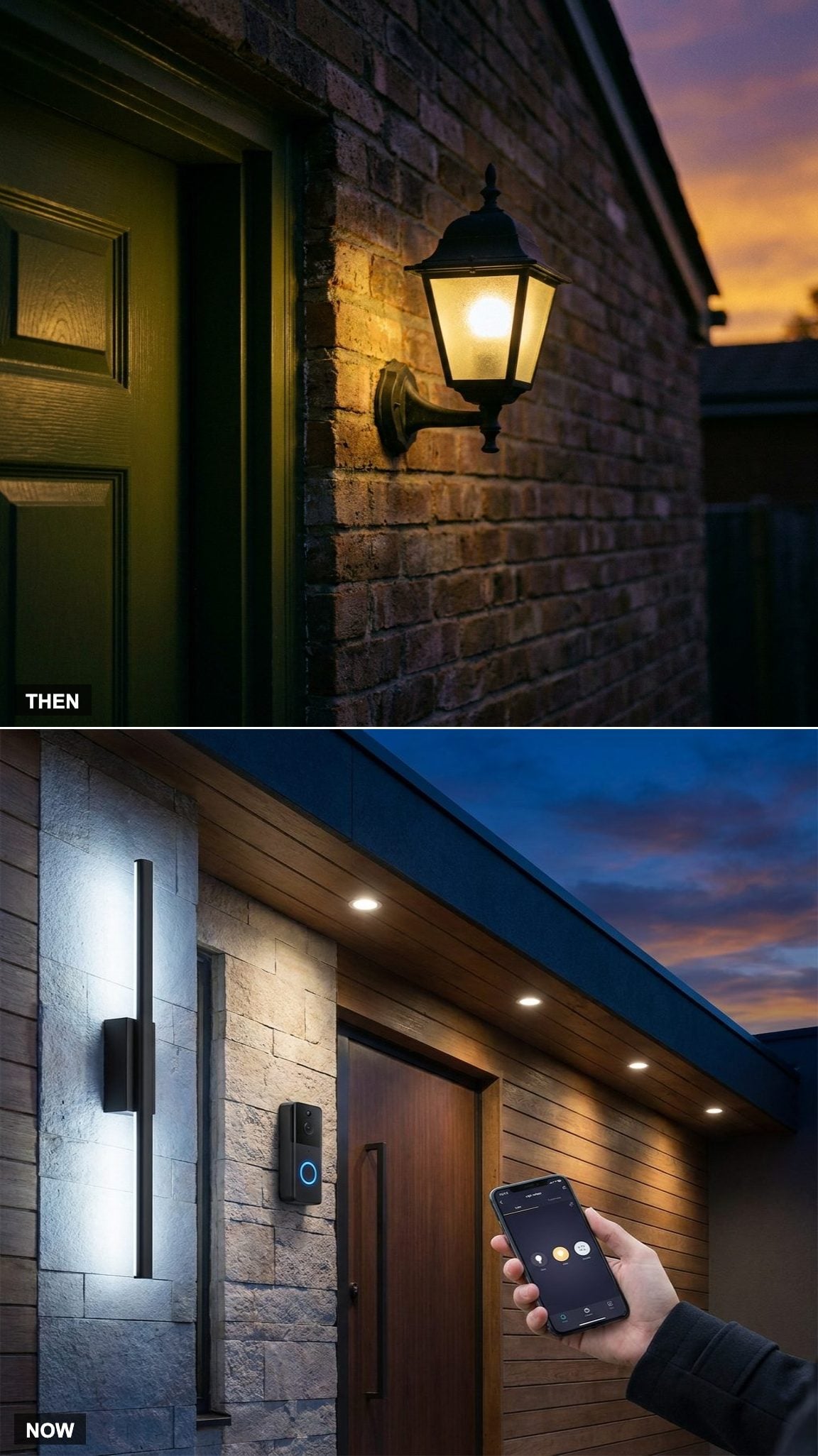 Basic Porch Lights vs. Smart Outdoor Lighting