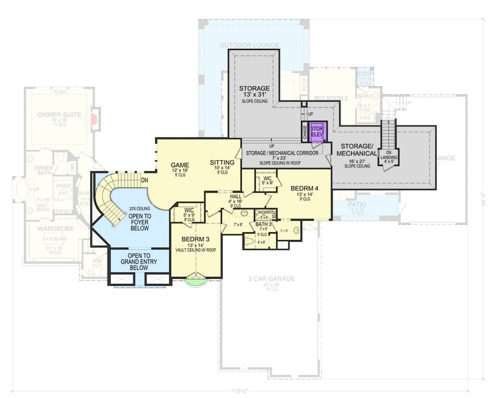 Floor Plan - Second Floor