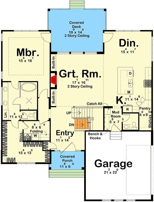 Floor Plan - Main Floor