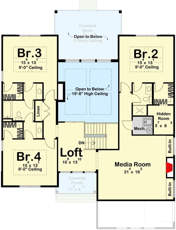 Floor Plan - Second Floor