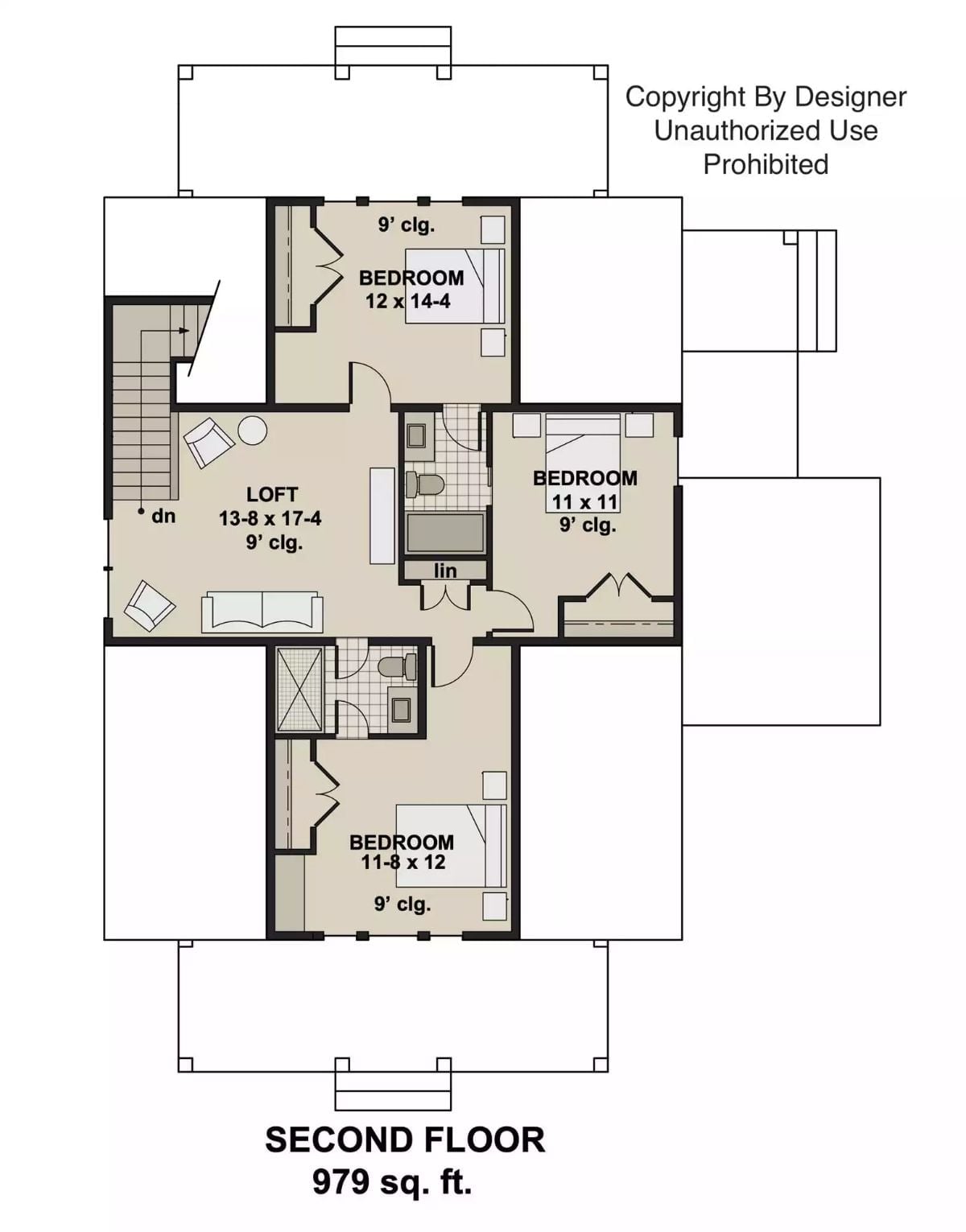 Floor Plan - Second Floor Plan